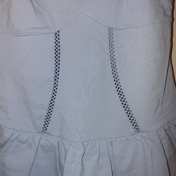 Madden NYC Light Blue Tiered Dress, Size Medium - Picture 2 of 7